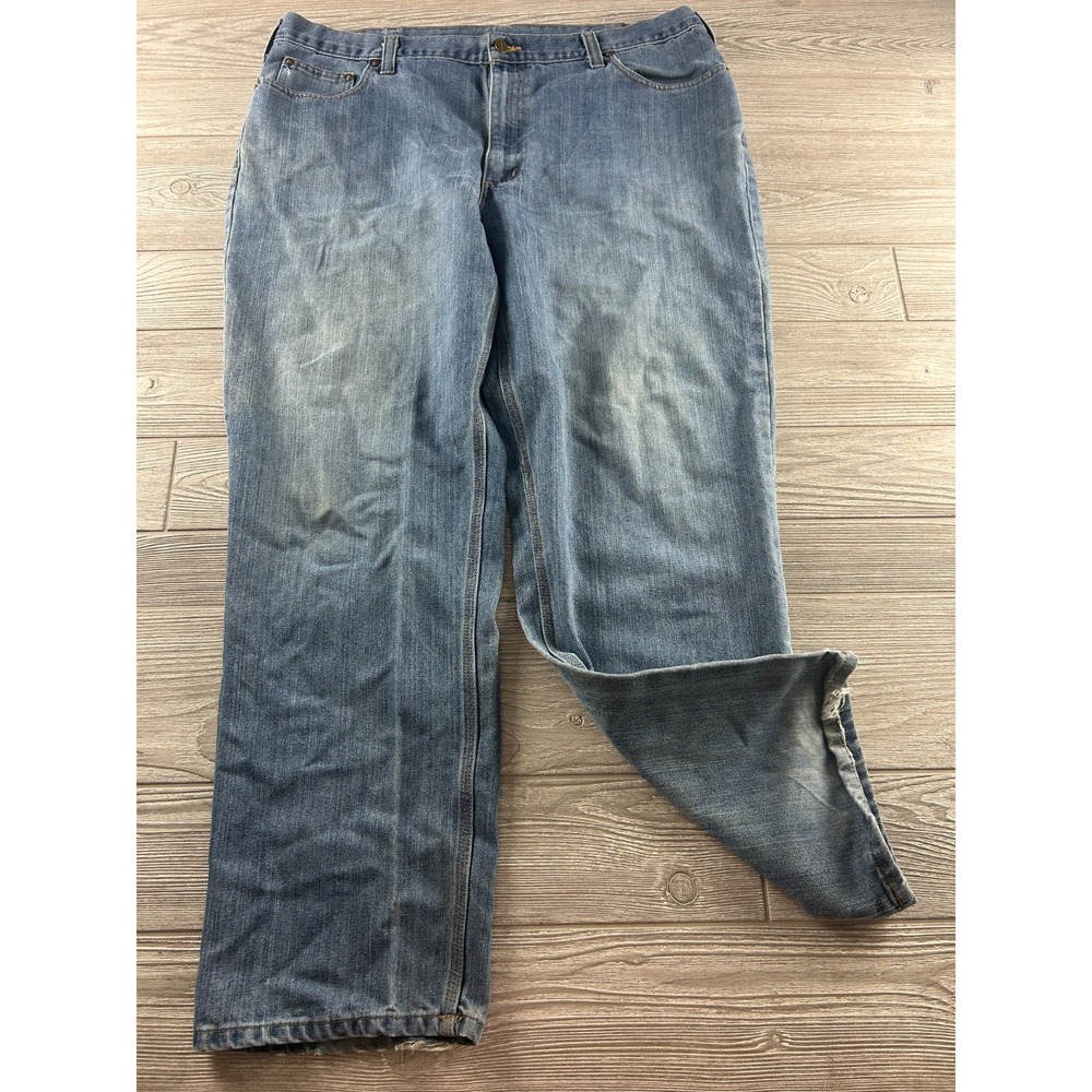 Carhartt Men’s Relaxed Fit Holter Jeans 101483-980 42 X 32 Medium Wash Denim